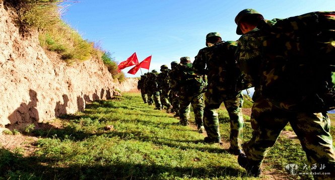 武警兰州森林大队野外生存砺精兵