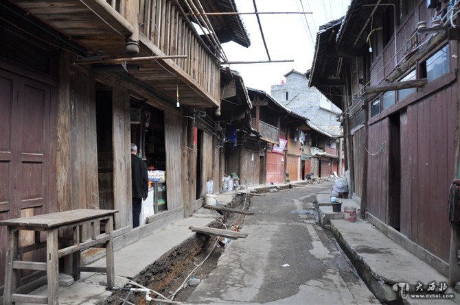 遵义县毛石镇"古街景区"