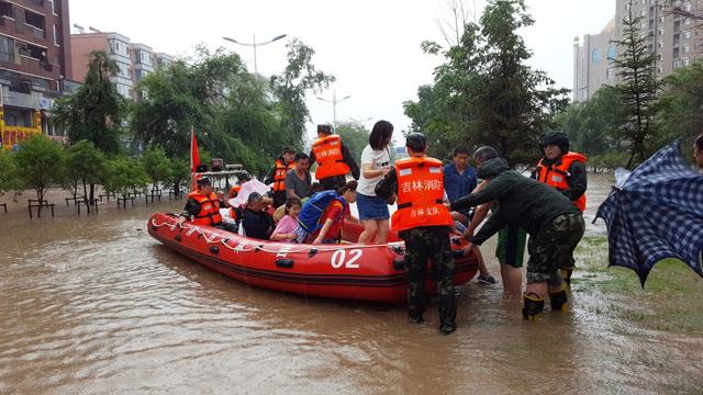 强降雨致吉林市严重内涝